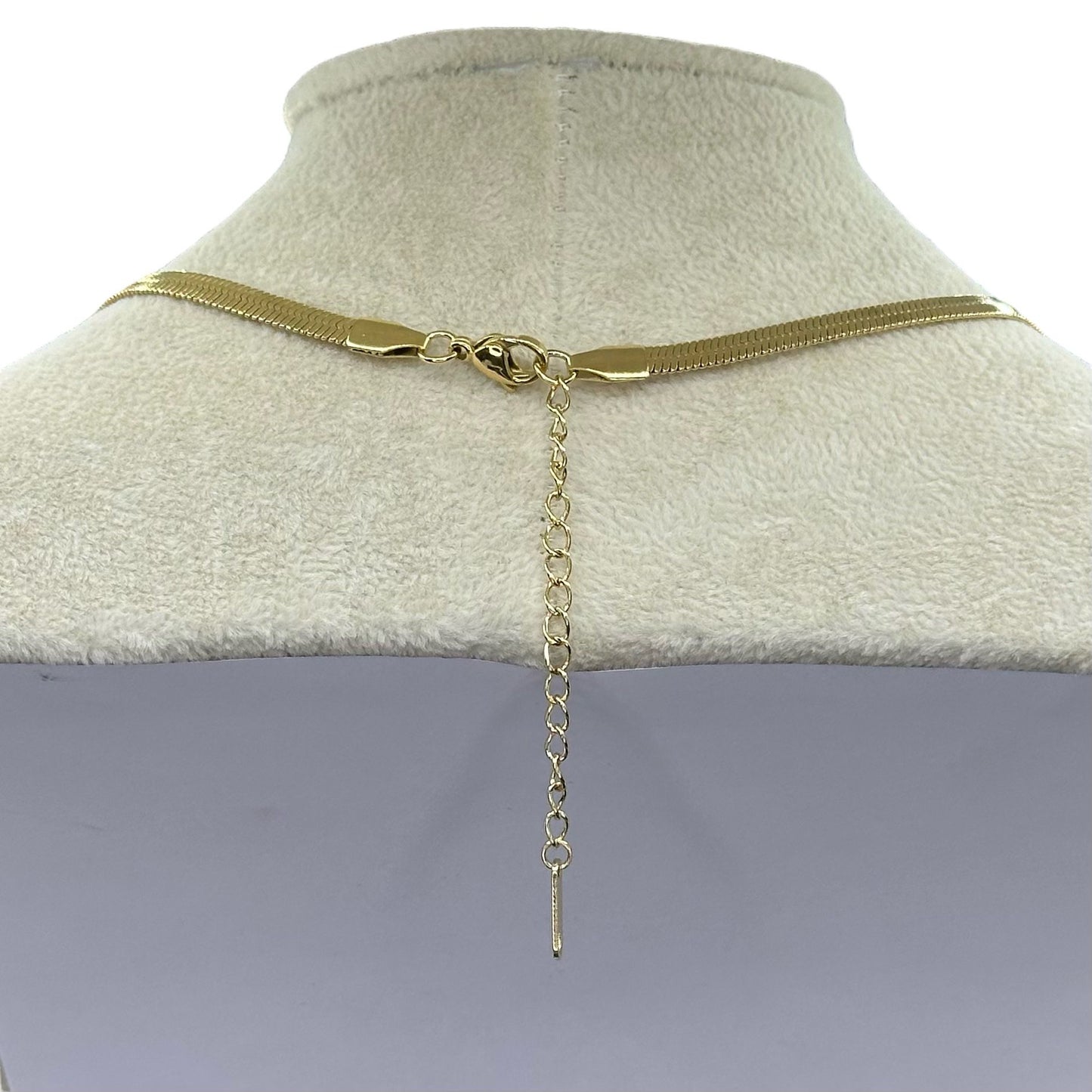 SERPIENTE - CADENA SERPIENTE DORADA