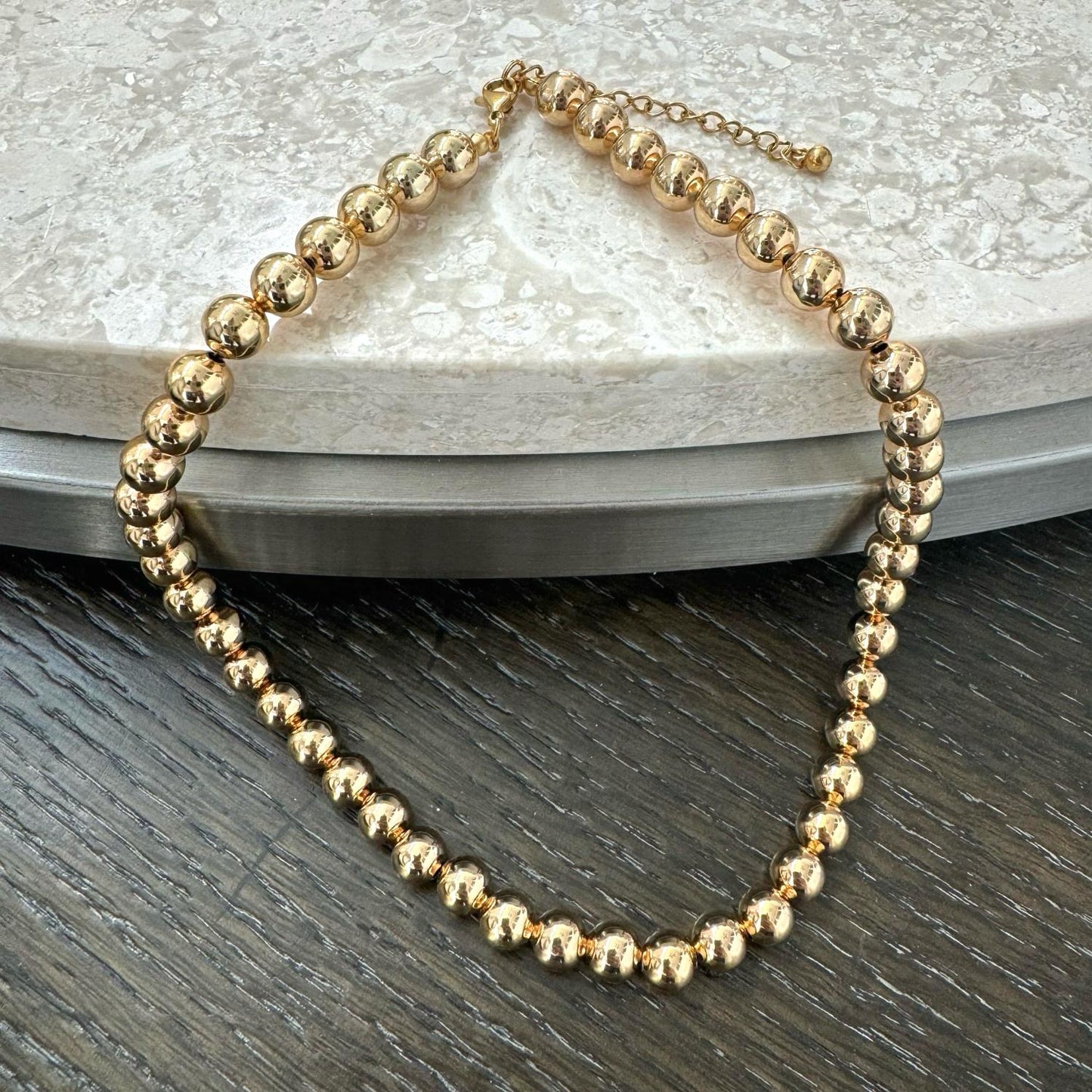 LUNA - MEDIUM BEAD NECKLACE