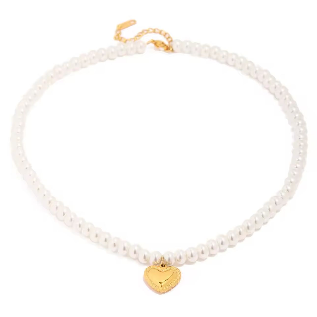 PERLA VITA - PEARL JEWELRY WITH GOLDEN HEART